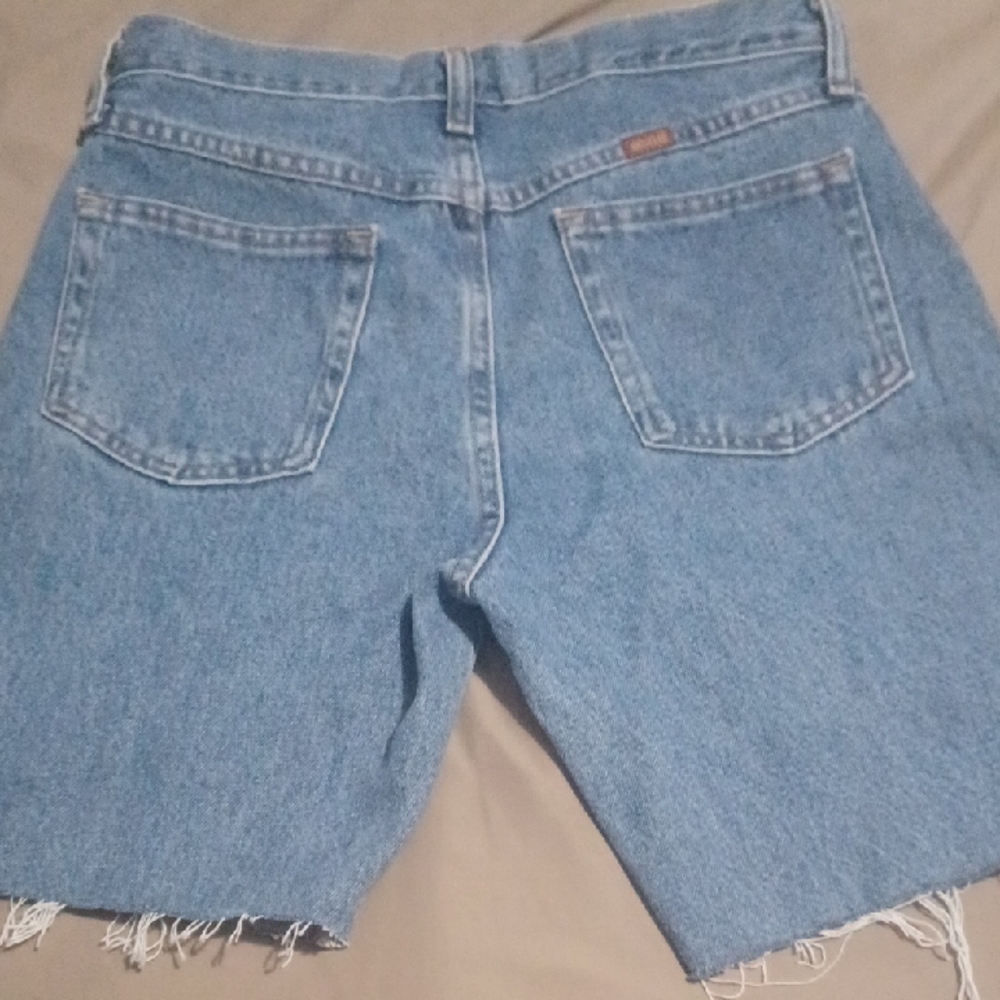 Blue Denim Cutoff Shorts,  Mens Waist Size 30 Jorts